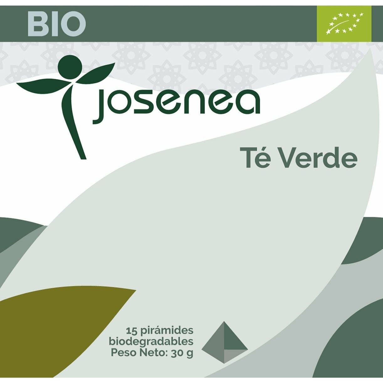 Josenea Té Verde BIO 15 pirámides en sobre