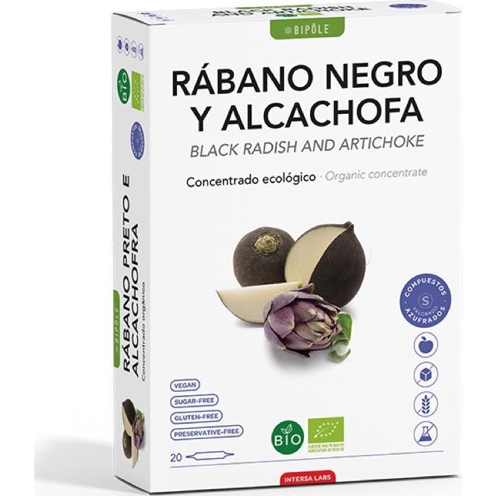 Bipole rábano negro y alcachofa 20amp