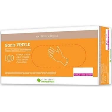 Marque Verte Guantes Vinilo Sin Polvo T G 100 uds