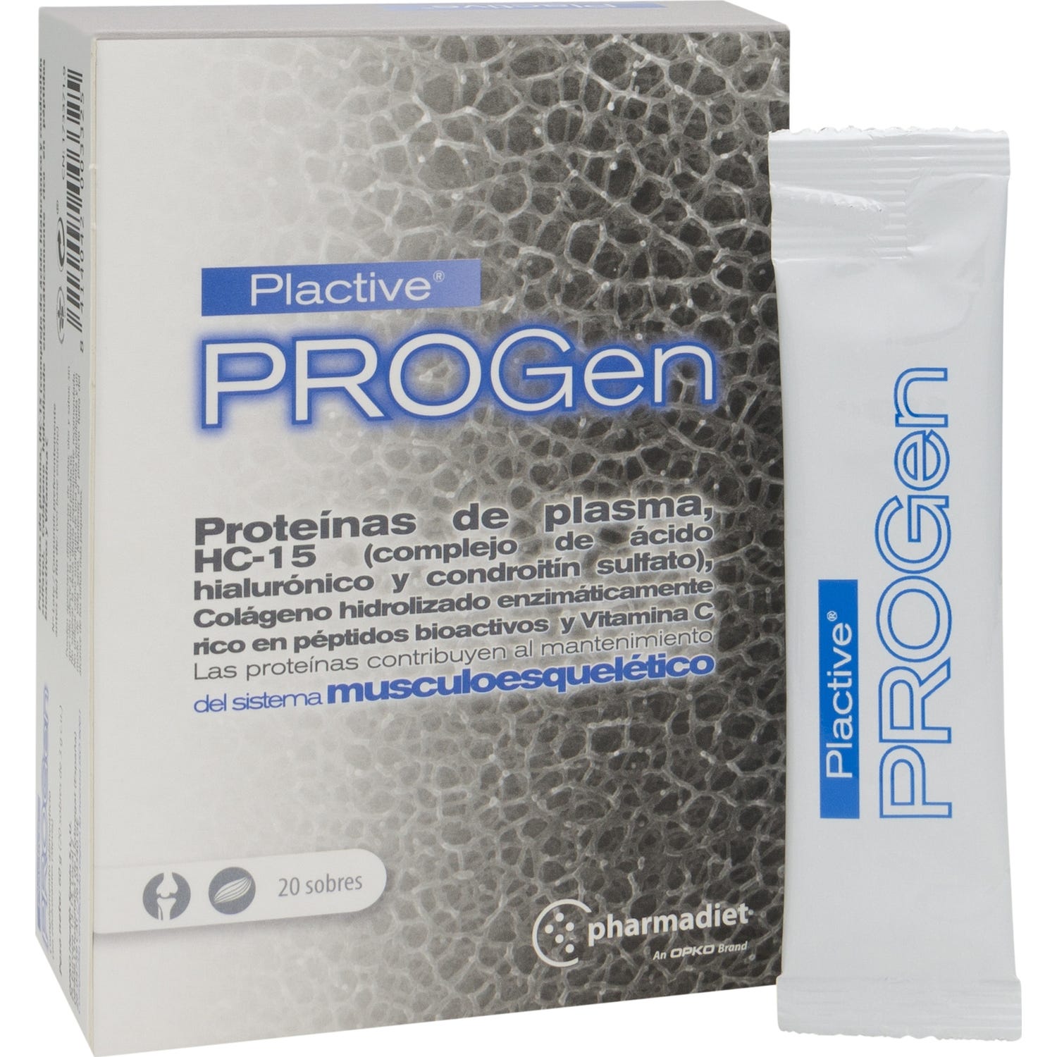 Pharmadiet Progen Plactive® 20 sobres