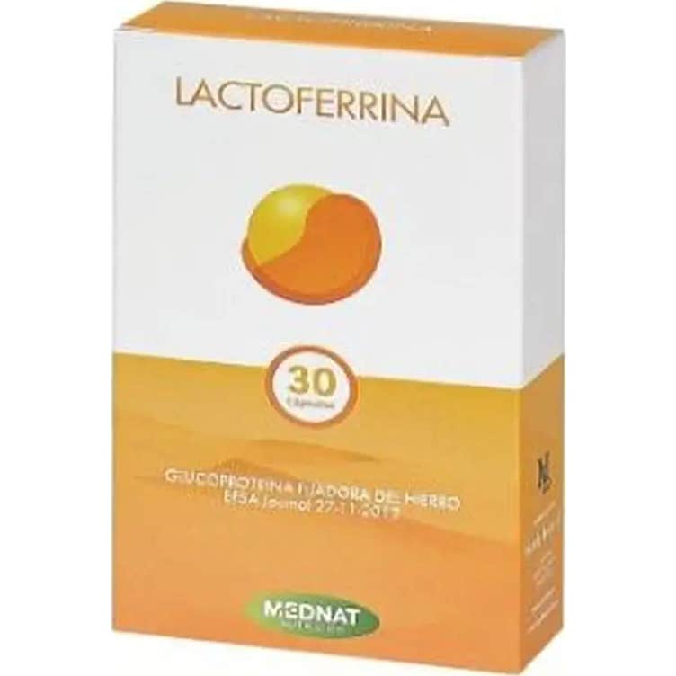 Mednat Lactoferrina 200Mg 30Caps