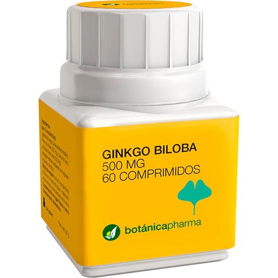 BotánicaPharma Ginkgo Biloba 500mg 60comp