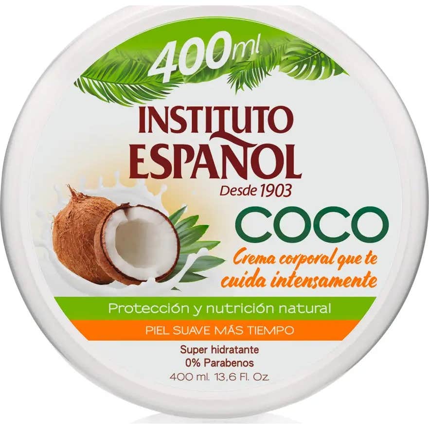 Instituto Español Coco Crema Corporal Super Hidratante 400ml