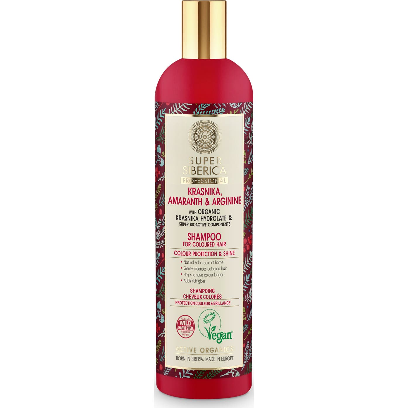 Natura Siberica Champú Protector para Cabellos Teñidos 400ml