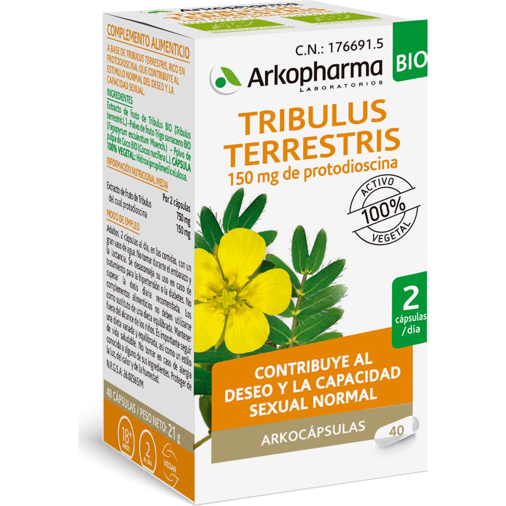 Arkopharma Arkocápsulas Tribulus Terrestris 40caps