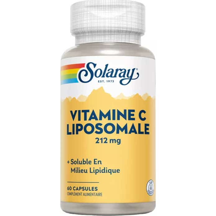 Solaray Vitamina C Liposomal 212 mg 60 caps