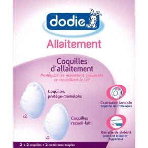 Dodie Almohadillas de Lactancia 4 uds