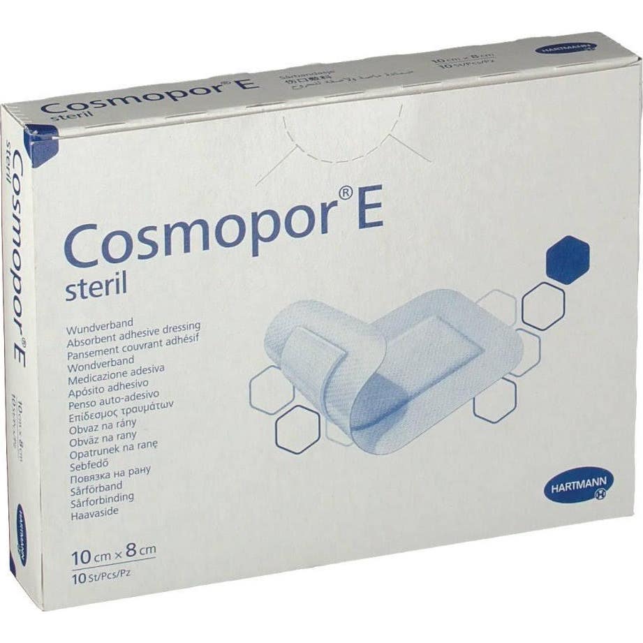 Cosmopor E Steril 8x10cm 10uds