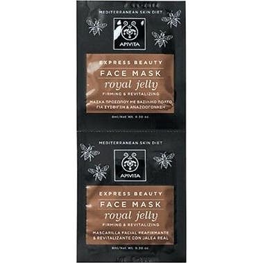 Apivita Express Mascarilla Facial Jalea Real 2 X8 ml