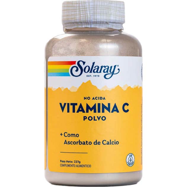 Solaray Vitamina C en Polvo 227 g