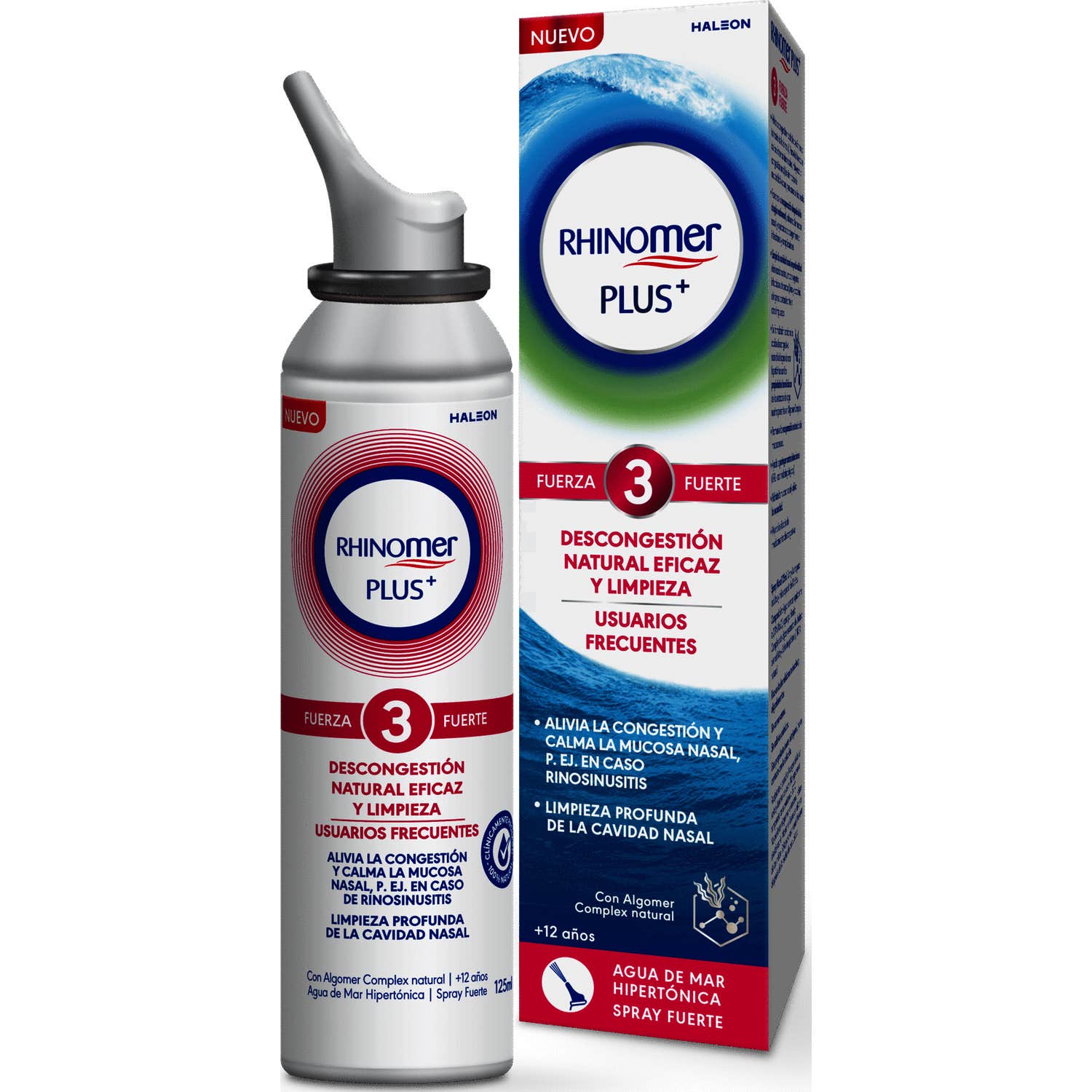 Rhinomer Plus Fuerza 3 Usuarios Frecuentes 125ml