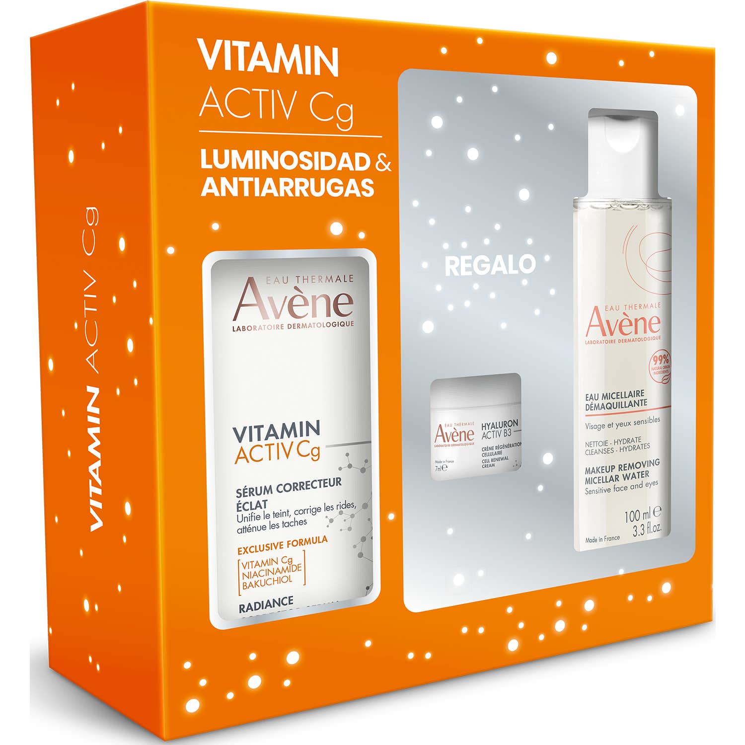 Avène Pack Vitamin Active Cg Sérum + Agua Micelar + Crema