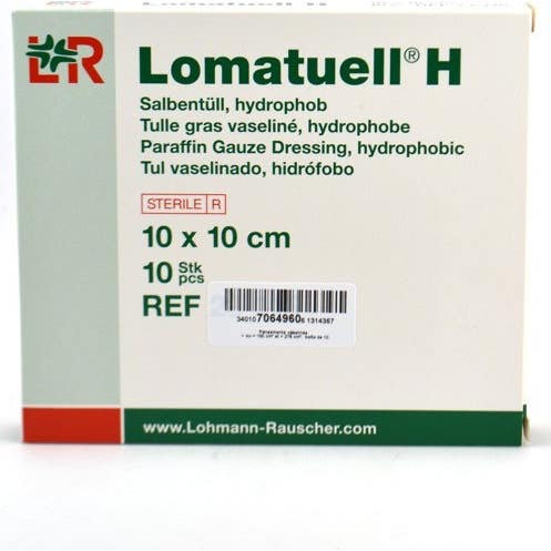 Lohmann Apósito Lomatuell H 10x10cm 10uds