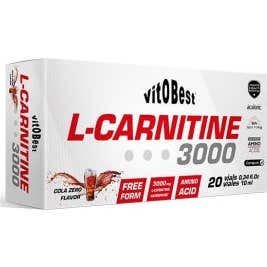 Vitobest L-Carnitine 3000 Cola 10 ml x 20 Viales