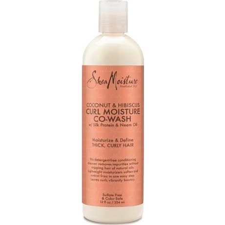 Shea Moisture Coconut & Hibiscus Curl Moisture Co-Wash 354 ml