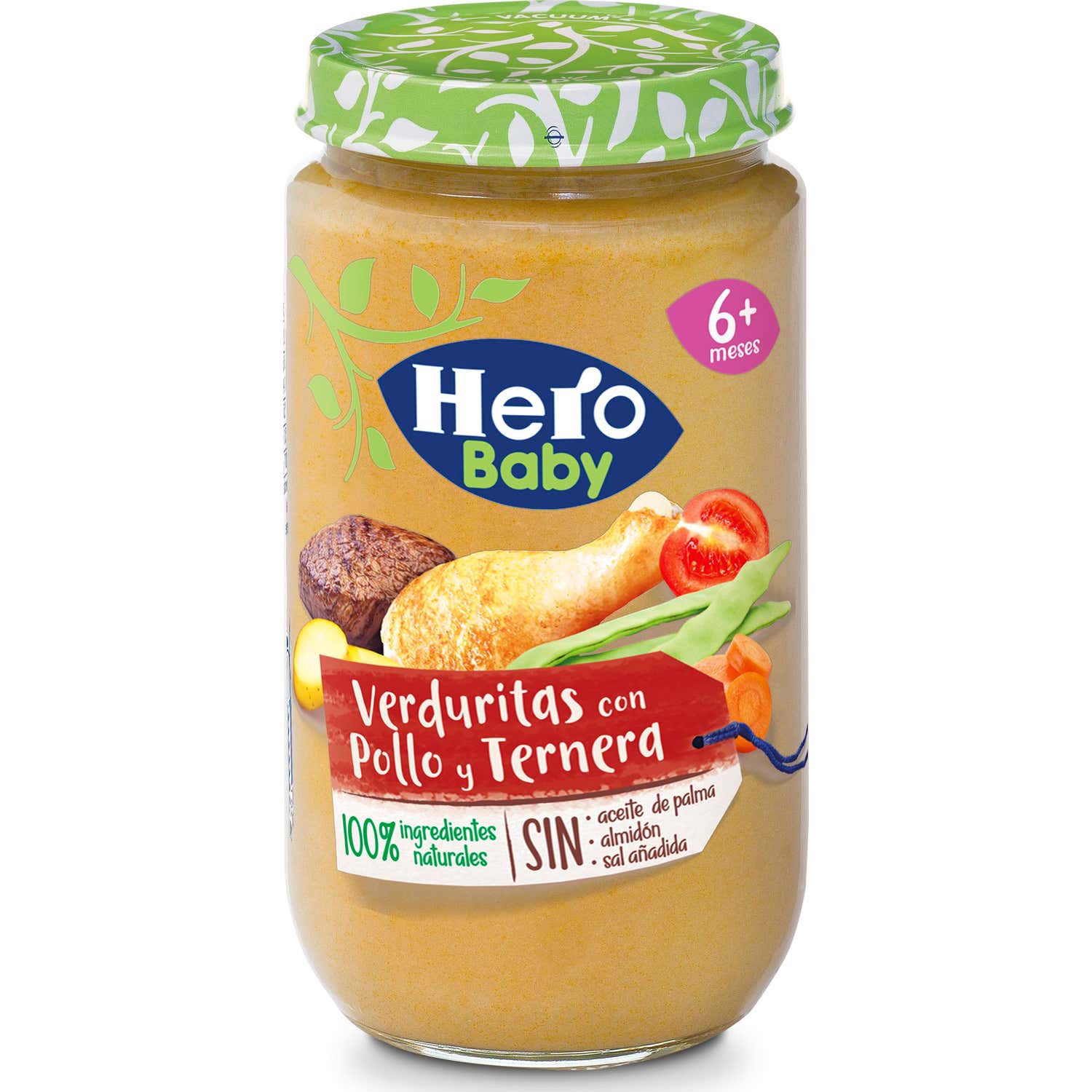 Hero Baby Hero Baby Tarrito Verduritas, Pollo Y Ternera 235G