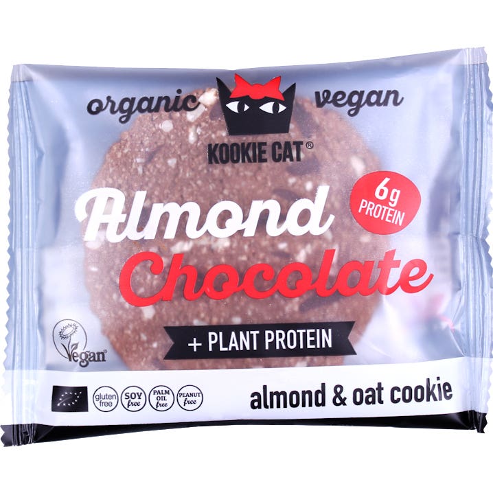 Kookie Cat Galleta Almendra Chocolate 50g | Natural Doctor