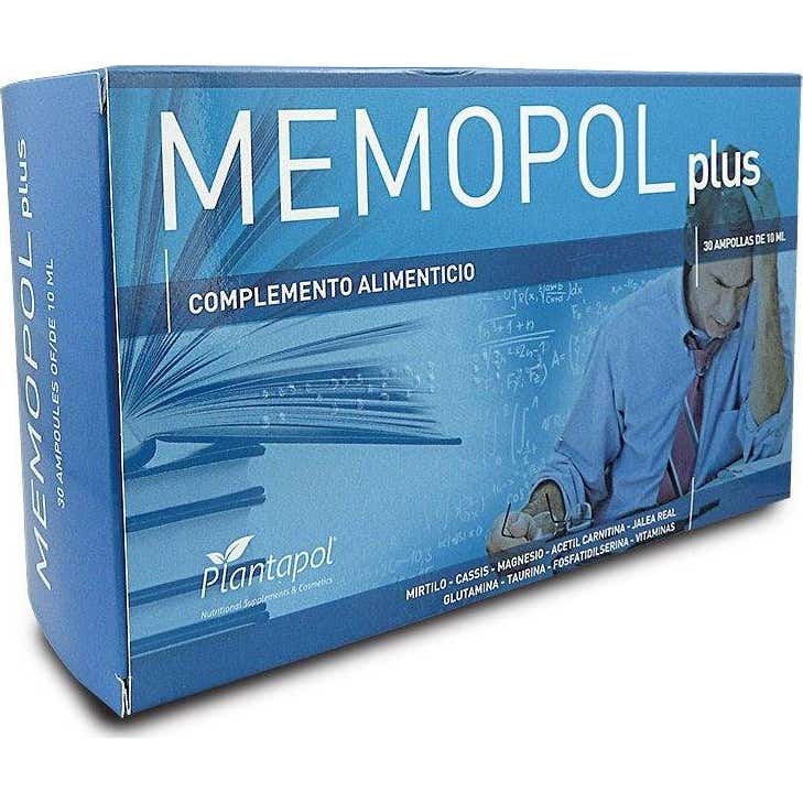 Plantapol Memopol Plus 30 Ampollas