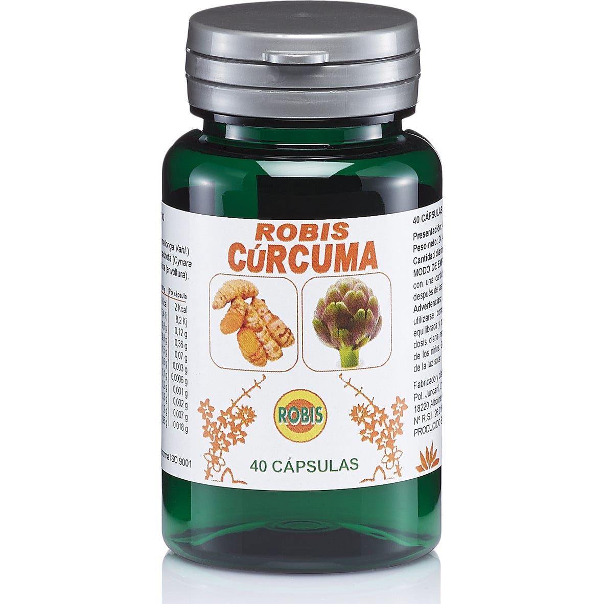 Robis Robis Cúrcuma Bote 40 Caps