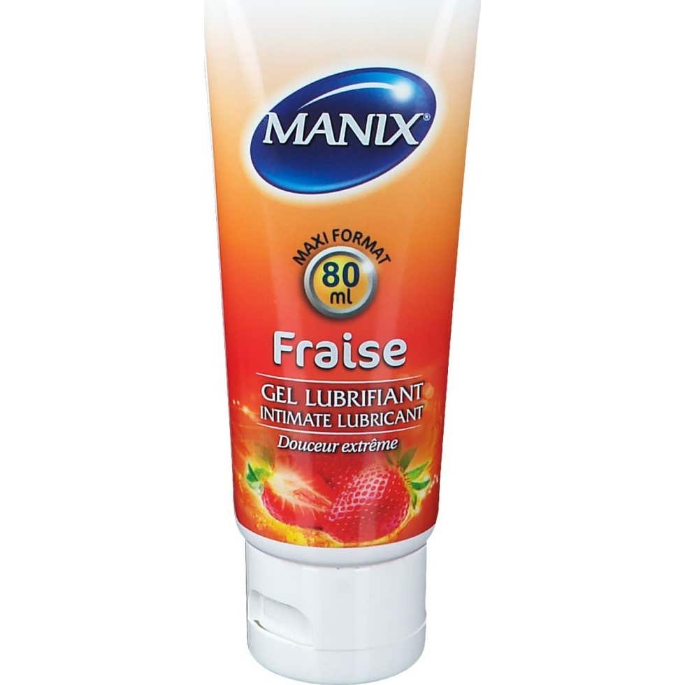 Manix Gel Lubricante Fresa 80ml