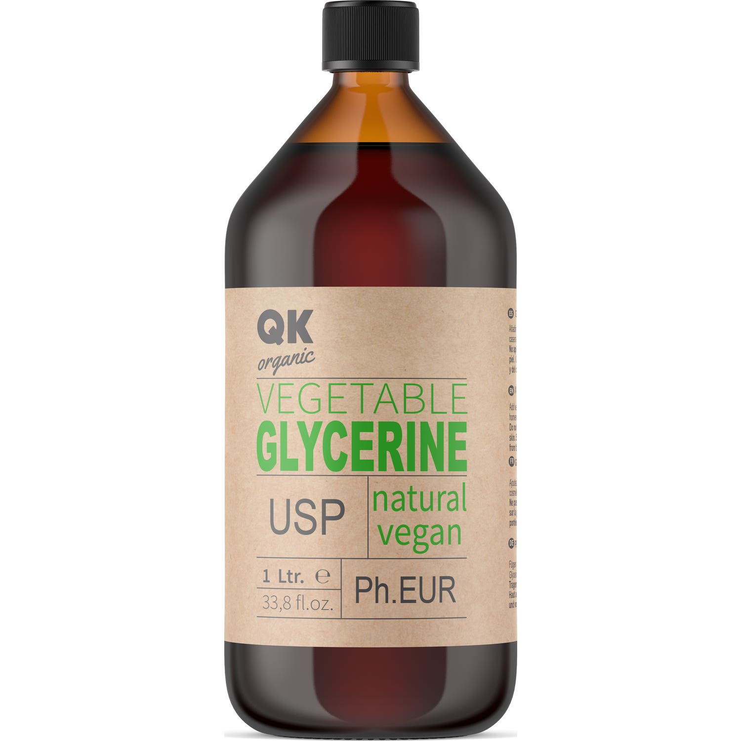 QKnatur Glicerina Vegetal Líquida 1000ml