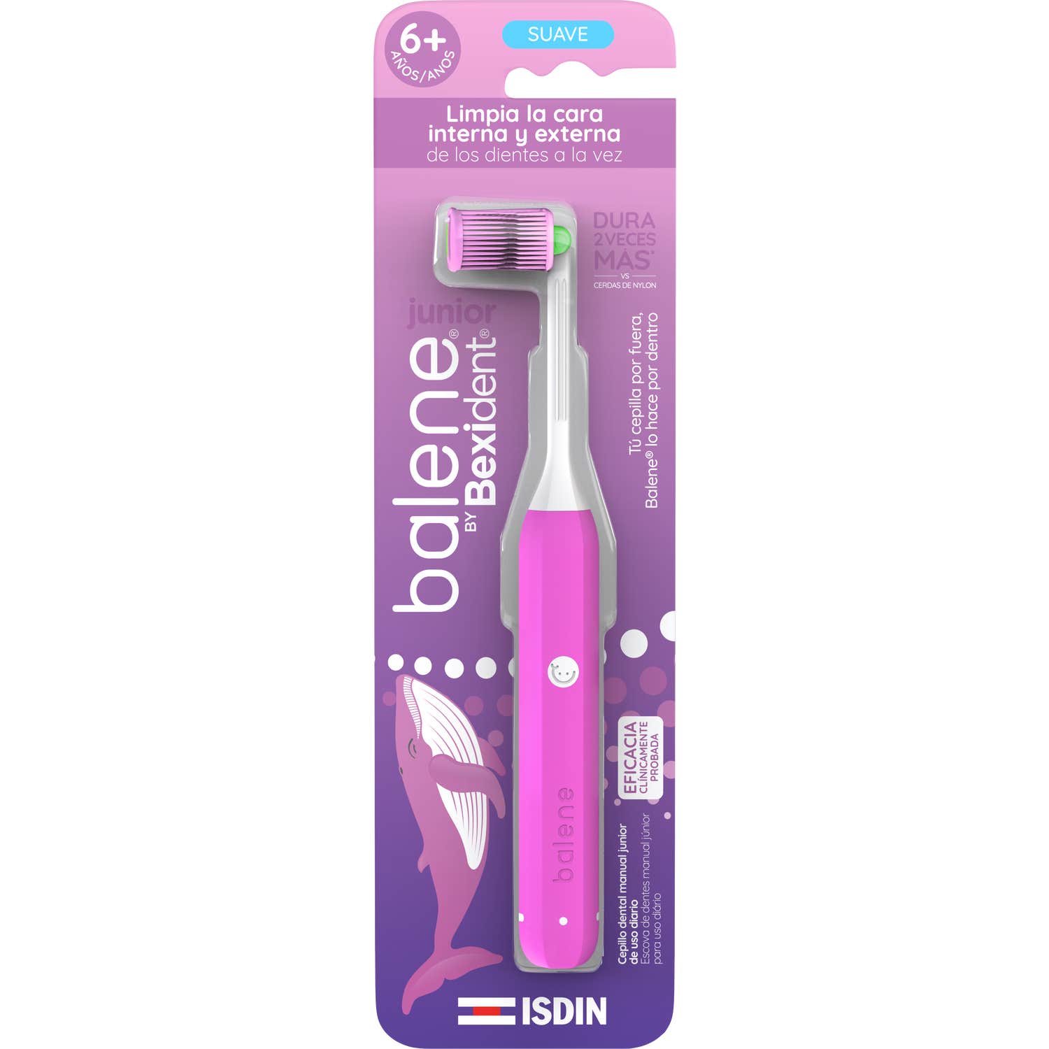 ISDIN Balene By Bexident Cepillo de Dientes Infantil Morado 1 ud