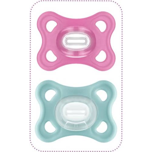 Mam Comfort Soother Dúo Pink 2-6M 2uds