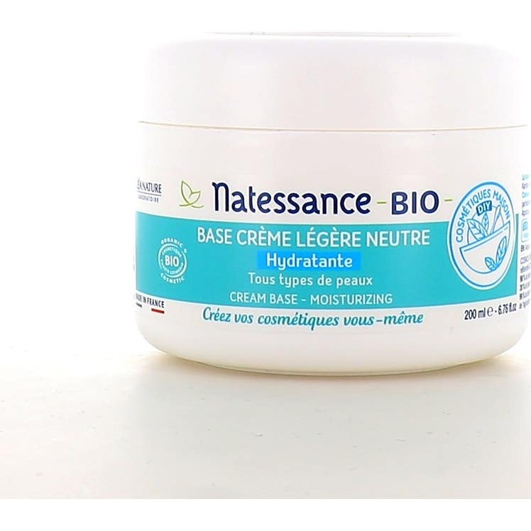 Natessance Base Crema Neutral Hidratante Bio 200ml