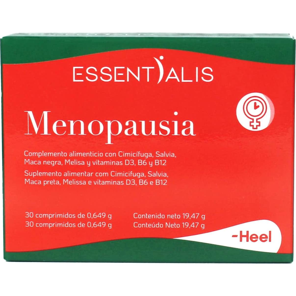 Essentialis Negra Menopausia 30 Comprimidos - Imagen 3