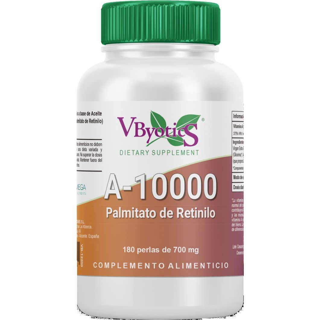 Vbyotics Vitamina A 700 mg 180 Perlas