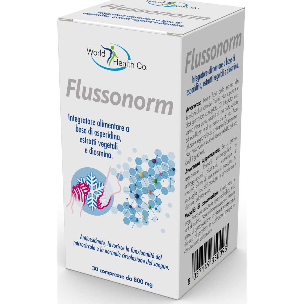 World Health Co Flussonorm 800mg 30comp de World Health Co. | Natural Doctor
