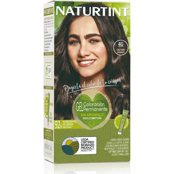 Naturtint Tinte 4 G Castaño Dorado