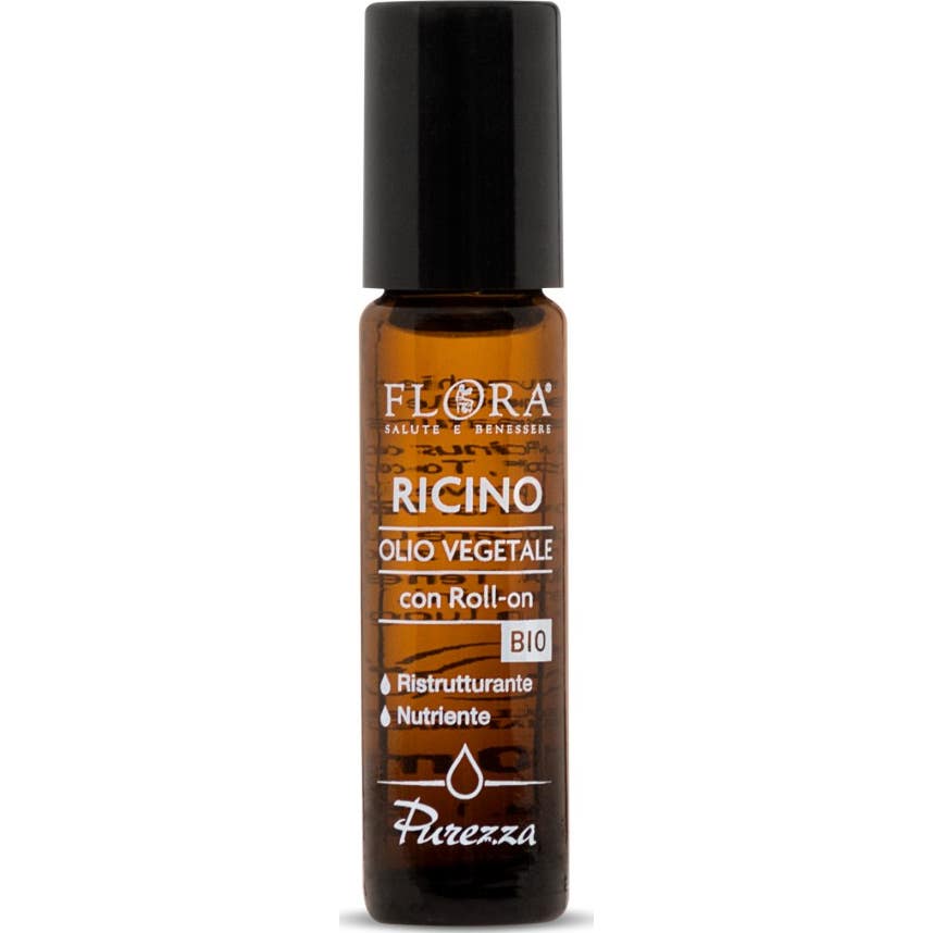 Flora Aceite Ricino Pestañas-Uñas Roll On Bio 10ml