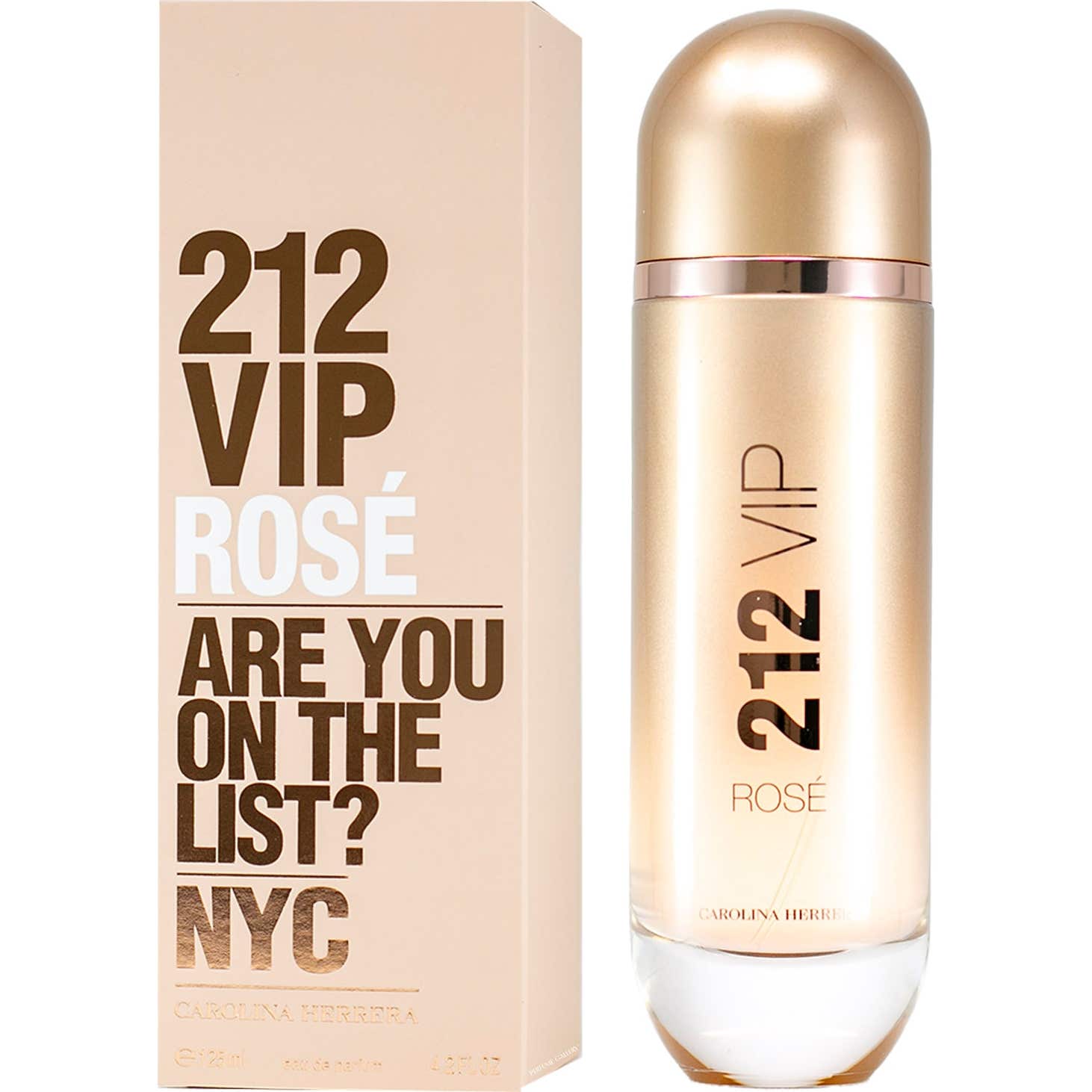 Carolina Herrera 212 Vip Rose Eau De Parfum 125ml Vaporizador