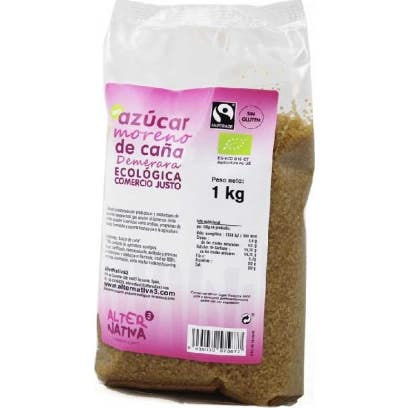 Alternativa3 Azucar Demerara Moreno de Caña Bio 1 Kg