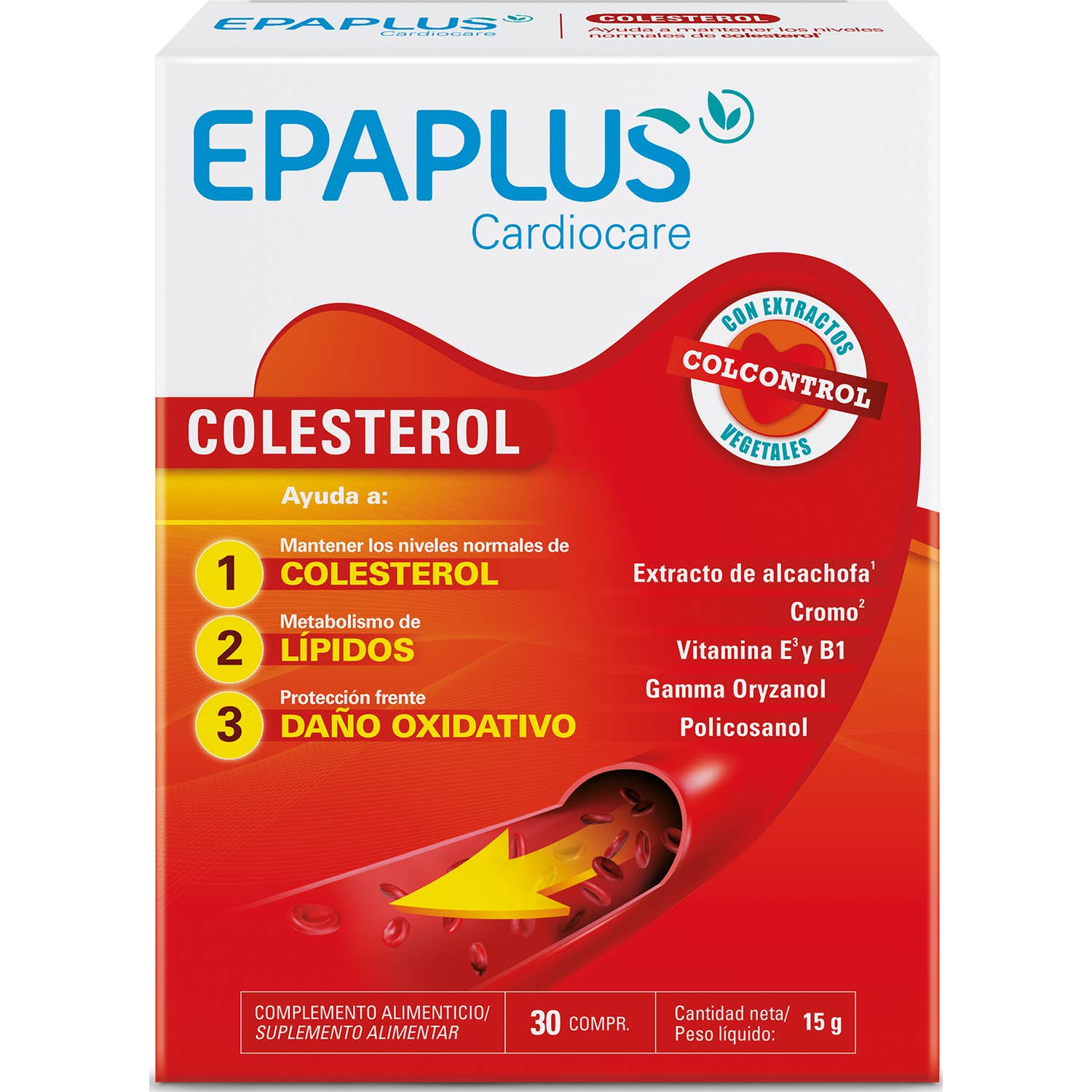 Epaplus Cardiocare Colesterol 30Caps