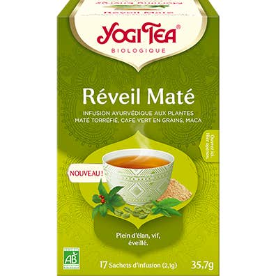 Yogi Tea Energía Matutina Infusión Bio 17 Sobres
