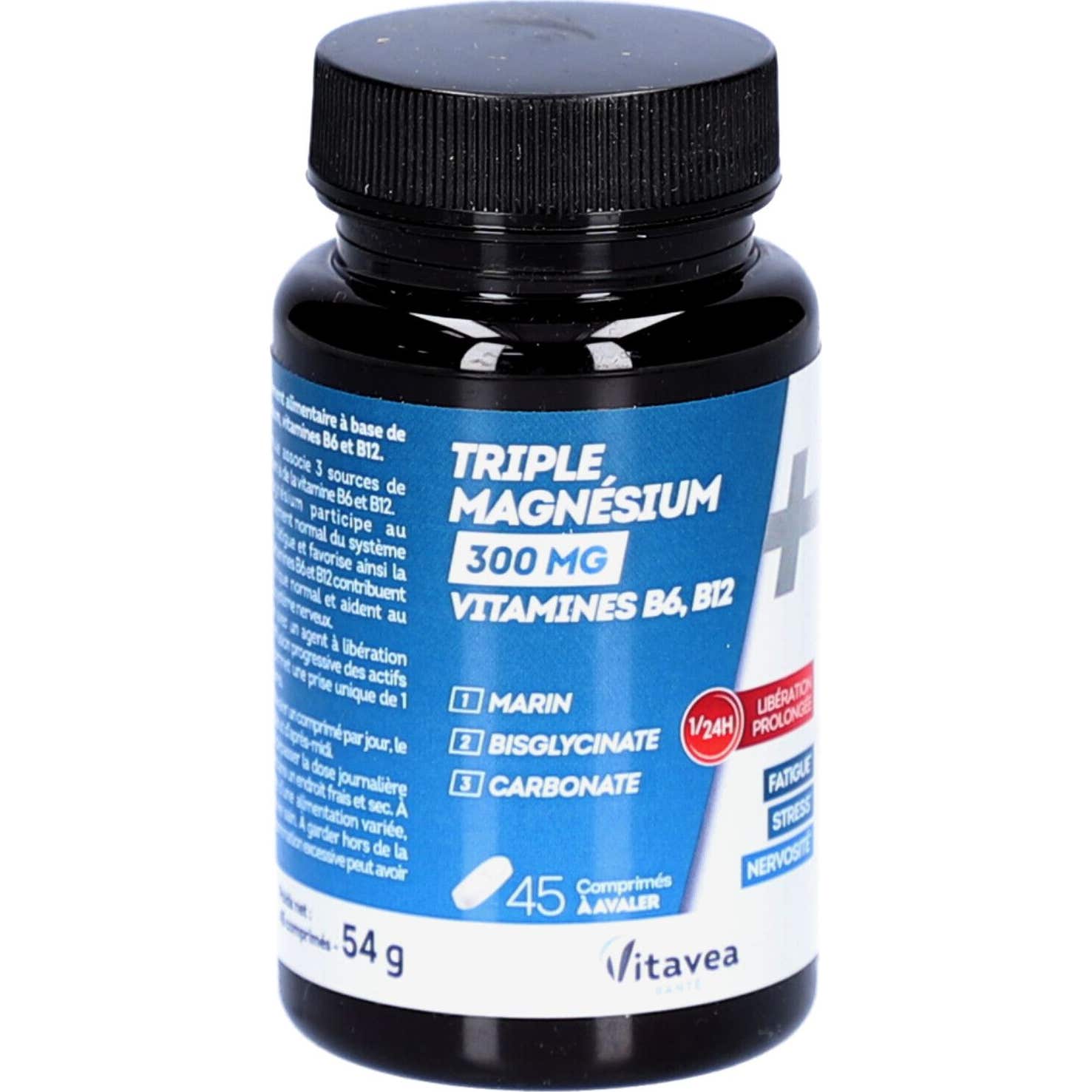 Vitavea Triple Magnesio 300mg 45comp