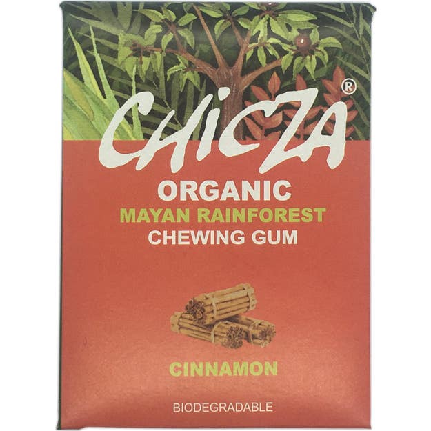 Chicza Organic Mayan Rainforest Chewing Gum Cinnamon 30g