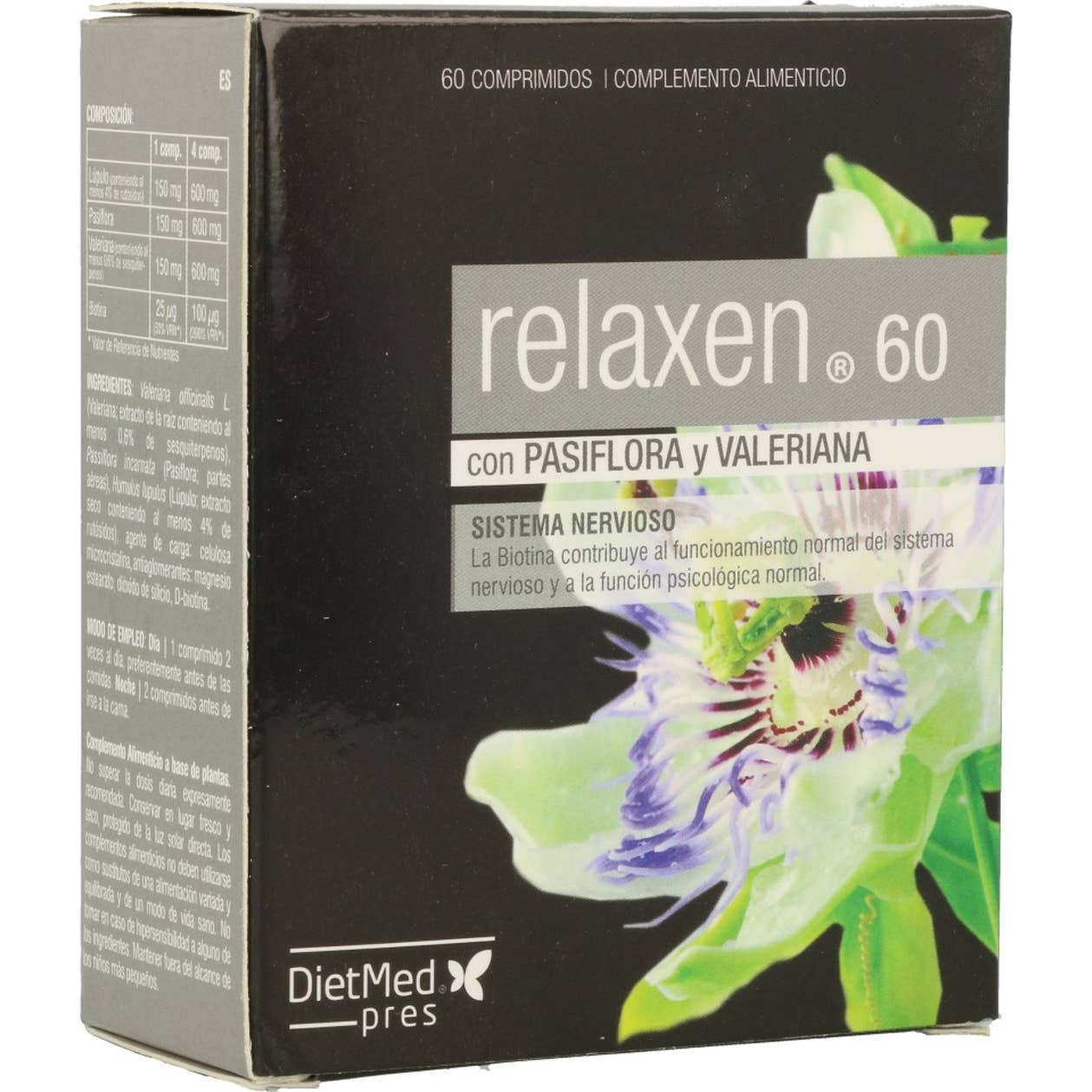 Dietmed Dietmad Relaxen Pasiflora Valeriana 60Comp