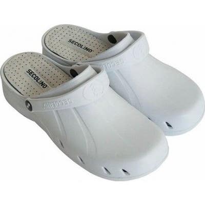 Secolino Zueco Blanco Unisex Talla 41 1 Par