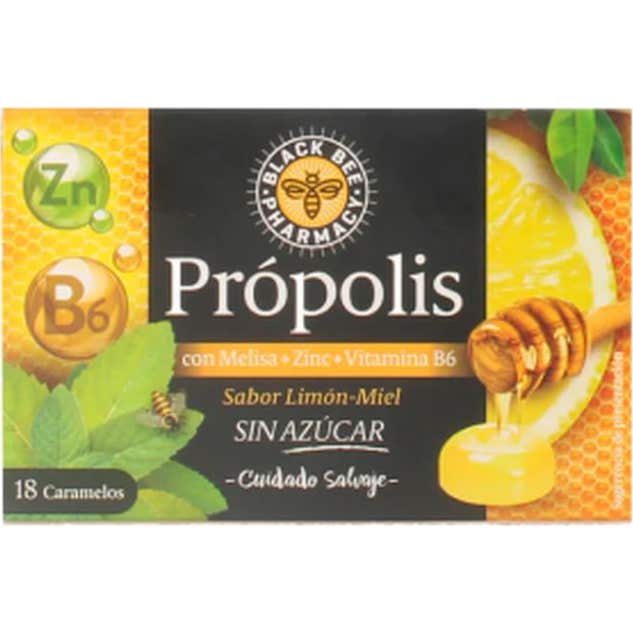 Black Bee Caramelos Própolis 18 uds