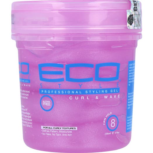 Eco Styler Curl Wave Gel Fijador Rosa Sin Alcohol Fuerte 236ml