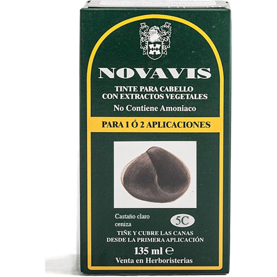Novavis Tinte Vegetal 5C Castaño Claro Ceniza 130ml
