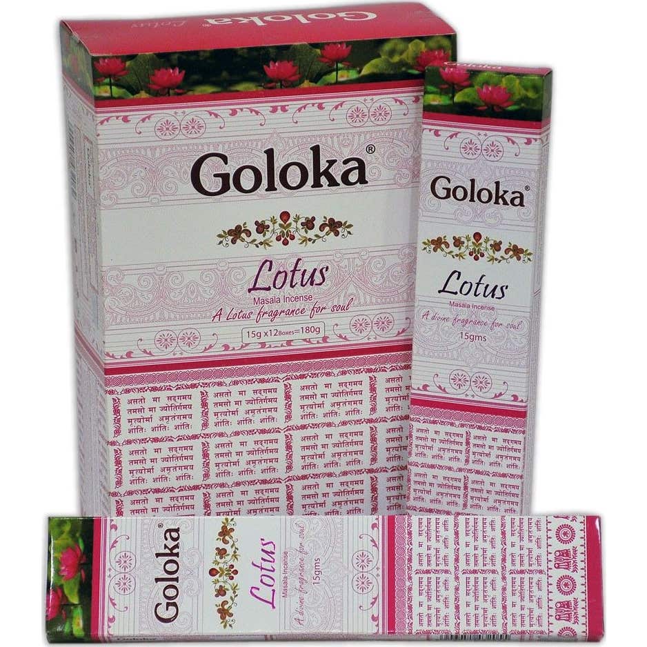 Goloka Incienso Pachulí 12x15g