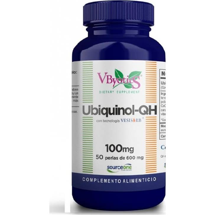Vbyotics Ubiquinol Qh 100Mg 50 Perlas