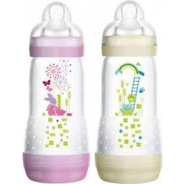 MAM Easy Start™ Anti Cólicos Púrpura y Blanco 2x320ml