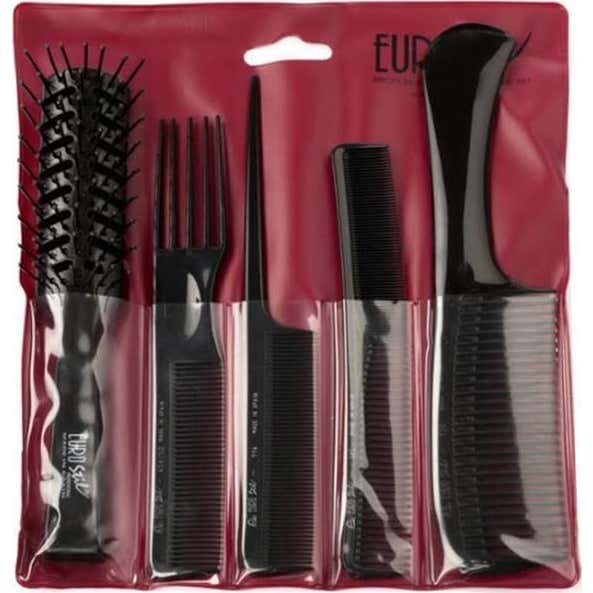 Eurostil Estuche Profes.4 Peines y Esqueleto