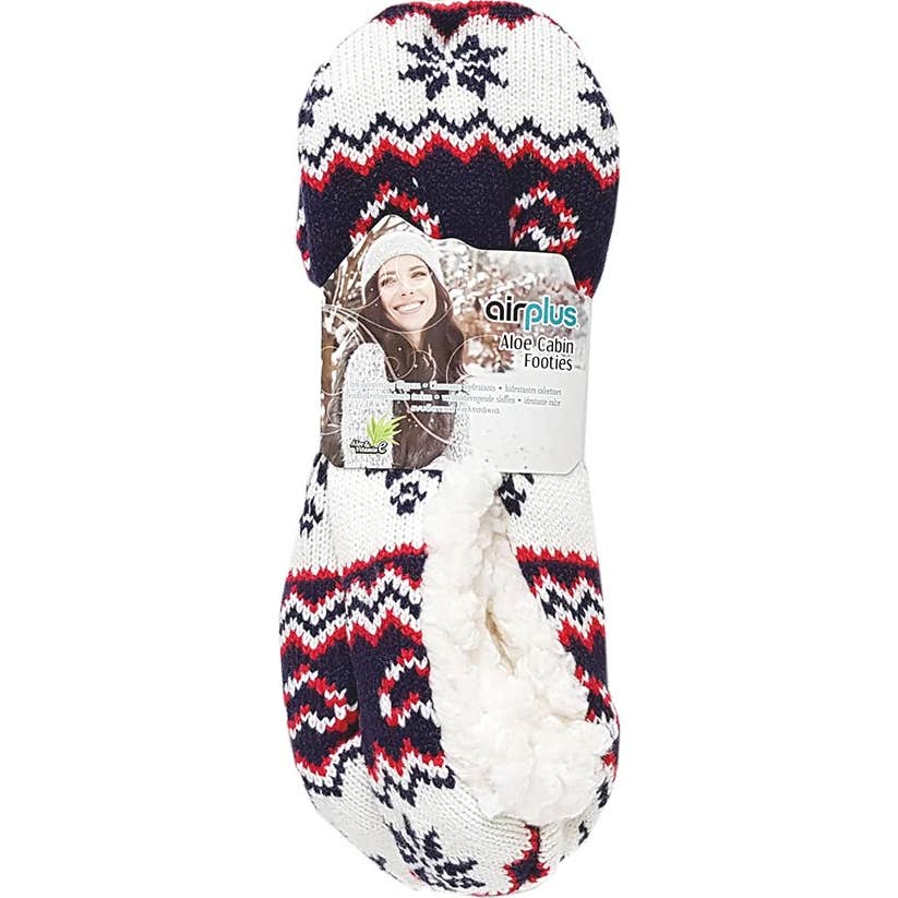 Airplus Pantufla Aloe Cabin Corazón 28 a 36 2 uds