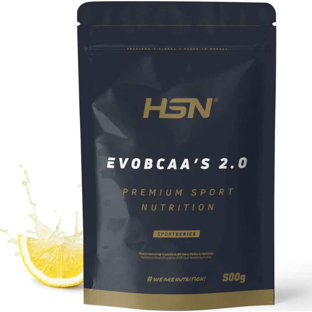 HSN EvoBCAA's 2.0 BCAA's 12:1:1 + Glutamina Limón 500g